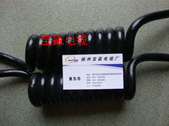电动窗帘用弹簧线 ,扬州宝赢螺旋电缆厂